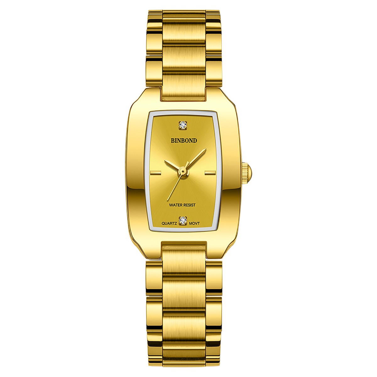 Women Stainless Steel 3ATM Waterproof Square Dial Analog  display picture 1