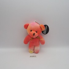 Animal Orange Teddy Bear D1201C Keychain 5" Mascot Plush Toy Doll