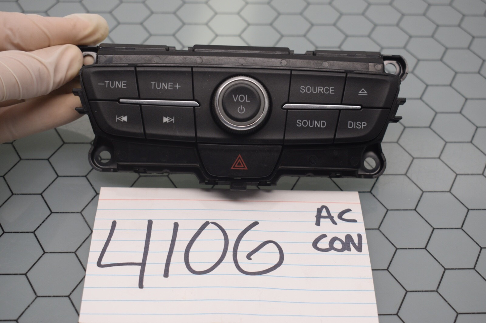 2017 2018 Ford C-Max Radio Audio Control Panel Used Stock #4106-AC