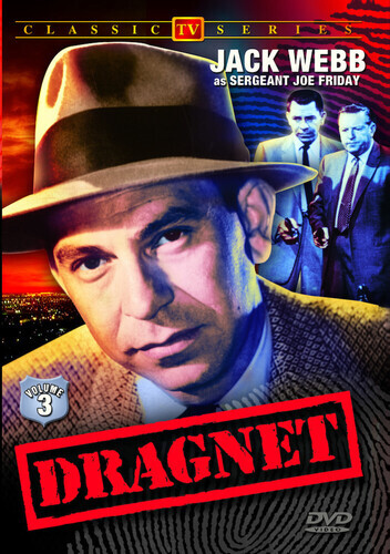 Dragnet, Volume 3,New DVD, Ben Alexander, Barney Phillips