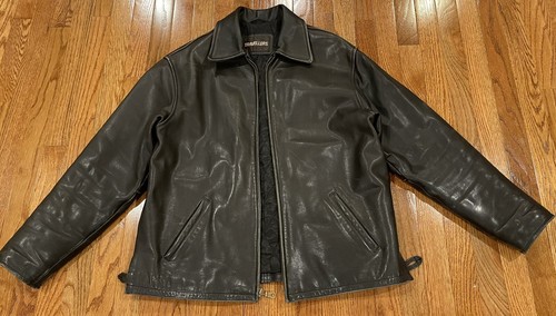 Travellers Men Black Leather Jacket 