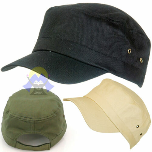 Green USAF Baseball Cap - Air Force Peaked Sun Hat American Cotton One Size New - Foto 9