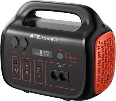ATZ Power Portable Power Station Battery with 1000W Output Car Charging |  eBay