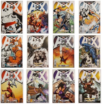 AVENGERS VS X-MEN A VS X #0-12 1 2 1ST PRINT & MOST ARE VARIANTS