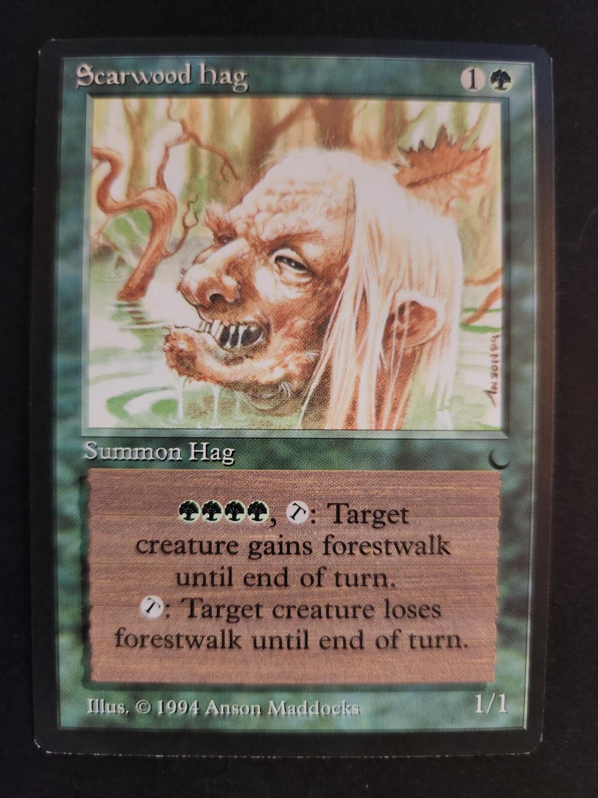 Scarwood Hag LP The Dark MTG FREE SHIPPING