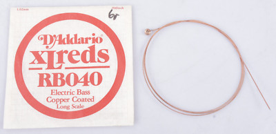 2x D'Addario Strings Bass Gitarre Saiten 040 Gitarre Saite 1,02mm RB040 Long