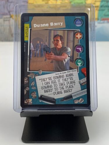 SHIPS SAME DAY The X-Files Card NM Duane Barry The Truth is Out There 1997 Rare - Picture 1 of 1