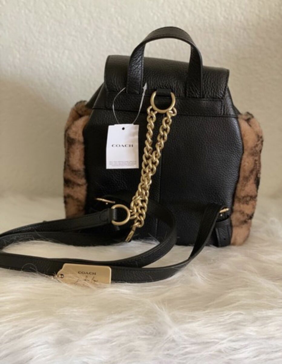 NWT Coach X Jennifer Lopez Pennie Backpack 22 In Signature