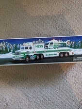 1995 Hess Toy Truck and Helicopter - Collectible - NEW IN ORIGINAL BOX
