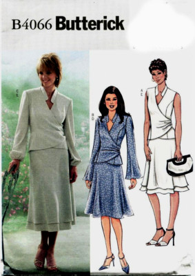 Butterick B4066 Misses Tops & Skirts Sewing Pattern Uncut