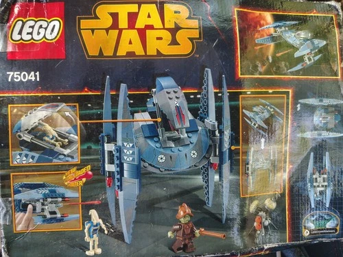 LEGO Star Wars Episode III Vulture Droid 75041 Complete Set Box 205 Pieces