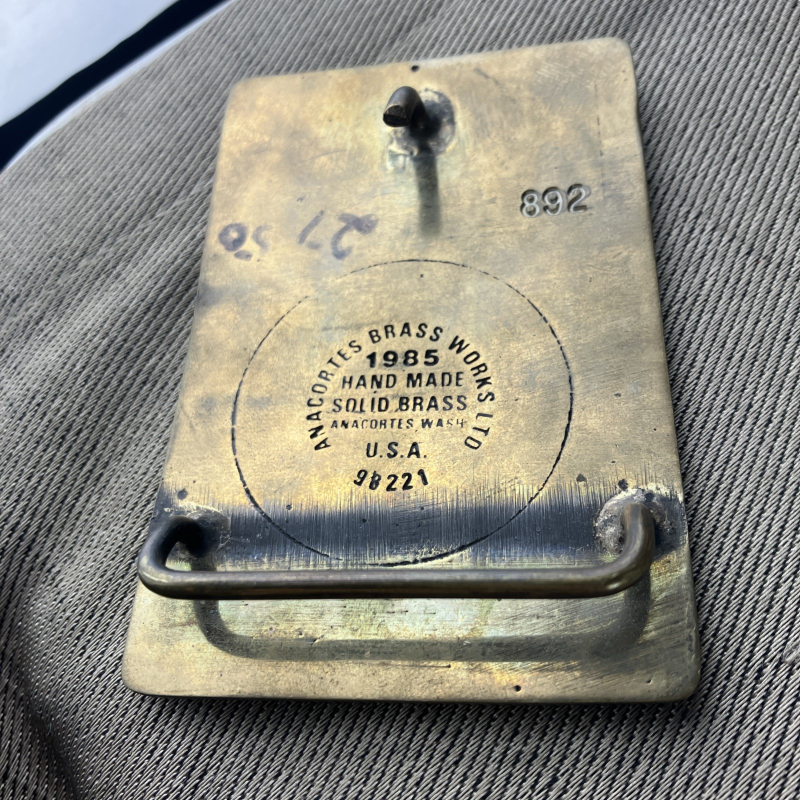 Anacortes RECTANGULAR SURVEY SYSTEM Solid Brass B… - image 3