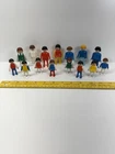 Playmobil Figures People Vintage Geobra Mixed Lot 7 Adults 8 Children Lot 1