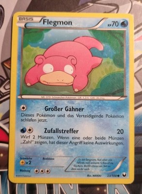 Pokemon TCG ''Flegmon''  23/108 Dark Explorers Normal Common Excellent