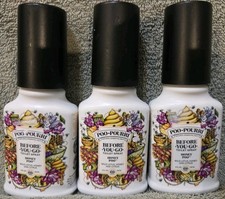 Poo Pourri Before You Go Toilet Spray HONEY POO 2 Fl oz Set of 3 NEW AWESOME