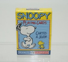 Hoyle Snoopy Playing Cards Peanuts 50th Celebration Model 6840 - Sealed New