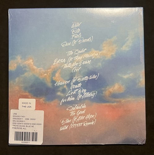 CORNER BUMP Troye Sivan Blue Neighborhood Pink Colored Vinyl 2LP UO - Picture 3 of 17