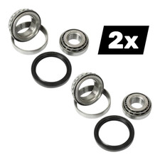 Set 2 cuscinetti ruota per assi Alko usati non frenati 1636 1637 ciondolo Simmering