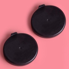 2pcs Headlight Bulb Cover Lid Dust Cap Waterproof Fit For Jeep Renegade Version