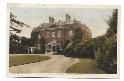 Havering-Atte-Bower, The Bower House, Vordereingang, Havering, London, Postkarte