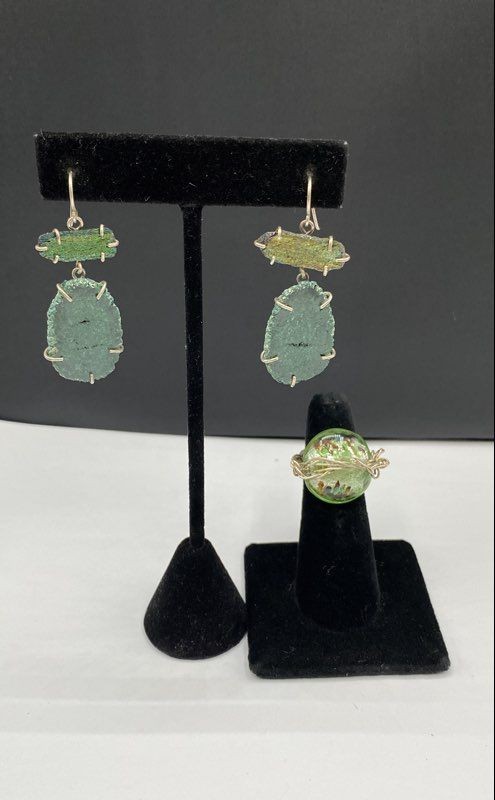 925 Sterling Silver Assorted 2PC Jewelry Bundle 18.6 g