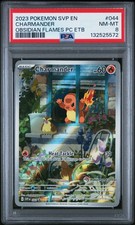2023 POKEMON OBSIDIAN FLAMES POKEMON CENTER ETB PROMO SVP #044 CHARMANDER PSA 8