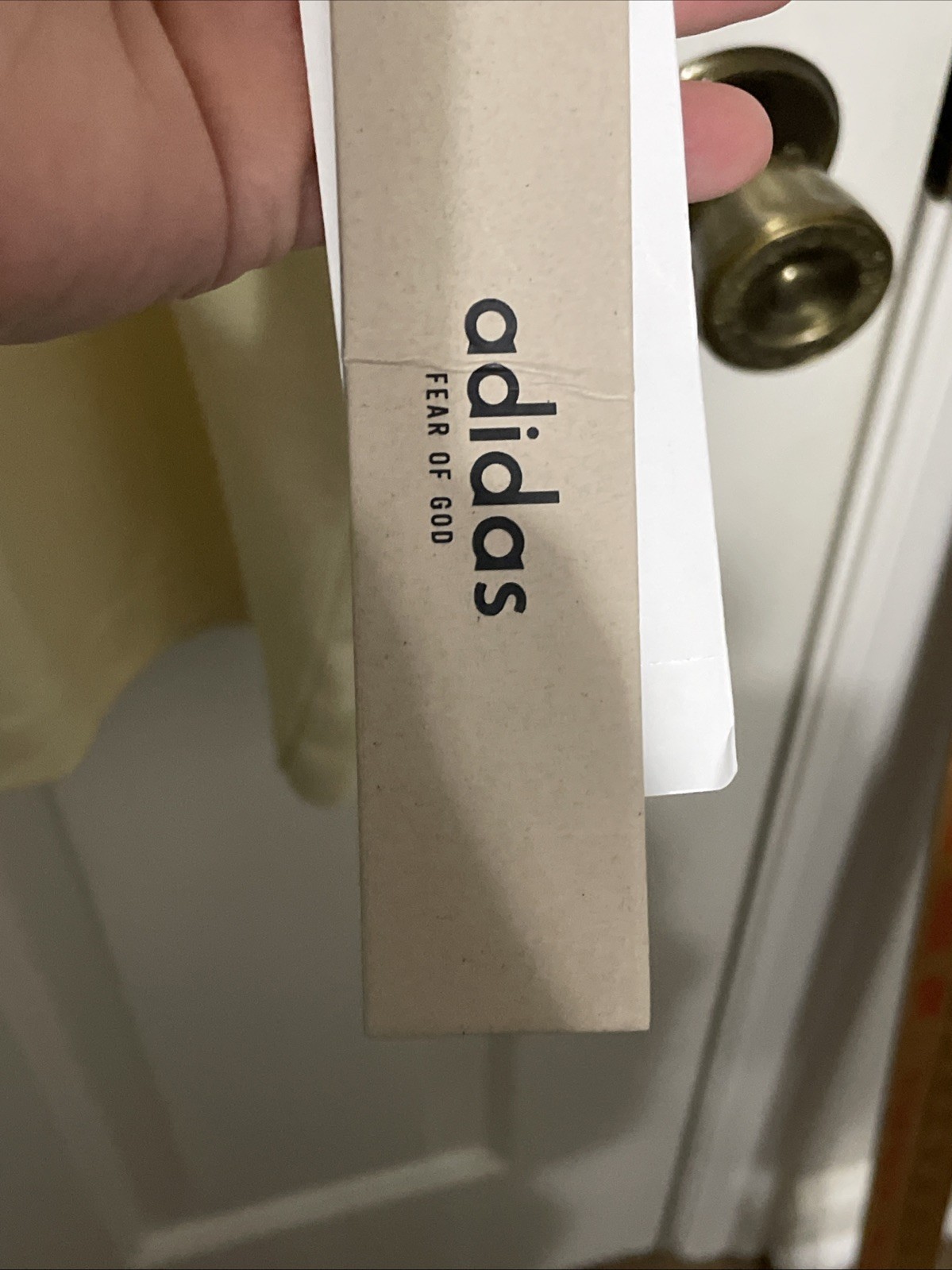 NWT ADIDAS X FEAR OF GOD ATHLETICS V TEE T-SHIRT IS8735 SIZE Large Heavy Knit thumbnail 6