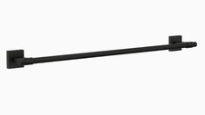 Matte Black Franklin Brass MAX24-FB Maxted 24" Towel Bar Rack Brand New