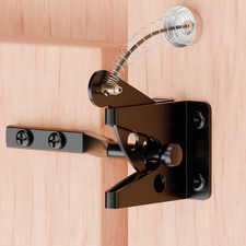 Self Locking Heavy Duty Gate Latch with Spring Automatic Gravity Lever Mechanism