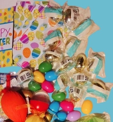 Easter Egg Hunt Party Supply Gift Bags Eggs lot 237