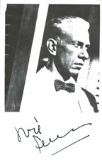 Jose Ferrer ** Original Signature On Card ** N 77 A