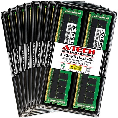 512GB 16x 32GB PC4-2933 RDIMM Lenovo Flex System x240 M5 Memory RAM