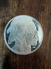 Buffalo Silver Round Coin .999 One Troy Ounce Fine Silver