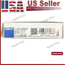 One New Omron NX-AD4203 Analog Input Unit NXA...