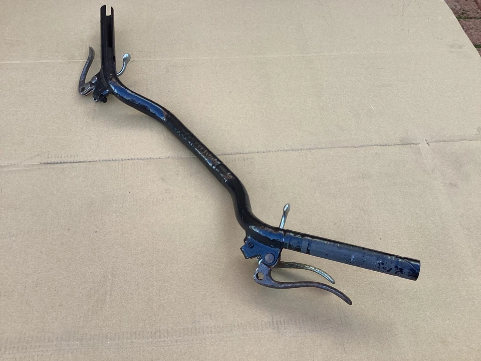 "Manillar y palancas completo veterano clásico vintage Calthorpe moto 1""" - Imagen 4 de 4