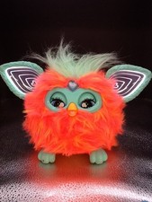 Furby Hasbro Interactive Plush Coral Moving Light Up Ears 2023Toy Works Tested
