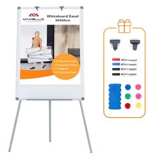 White Board with Stand, Portable Whiteboard Easel 3'x2' for Office Classroom ...