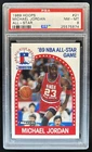 1989-90 Hoops Michael Jordan #21 Bulls PSA 8