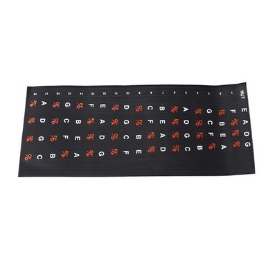Bass Chord Fret Stickers Lightweight Tool For Music Class Excellent