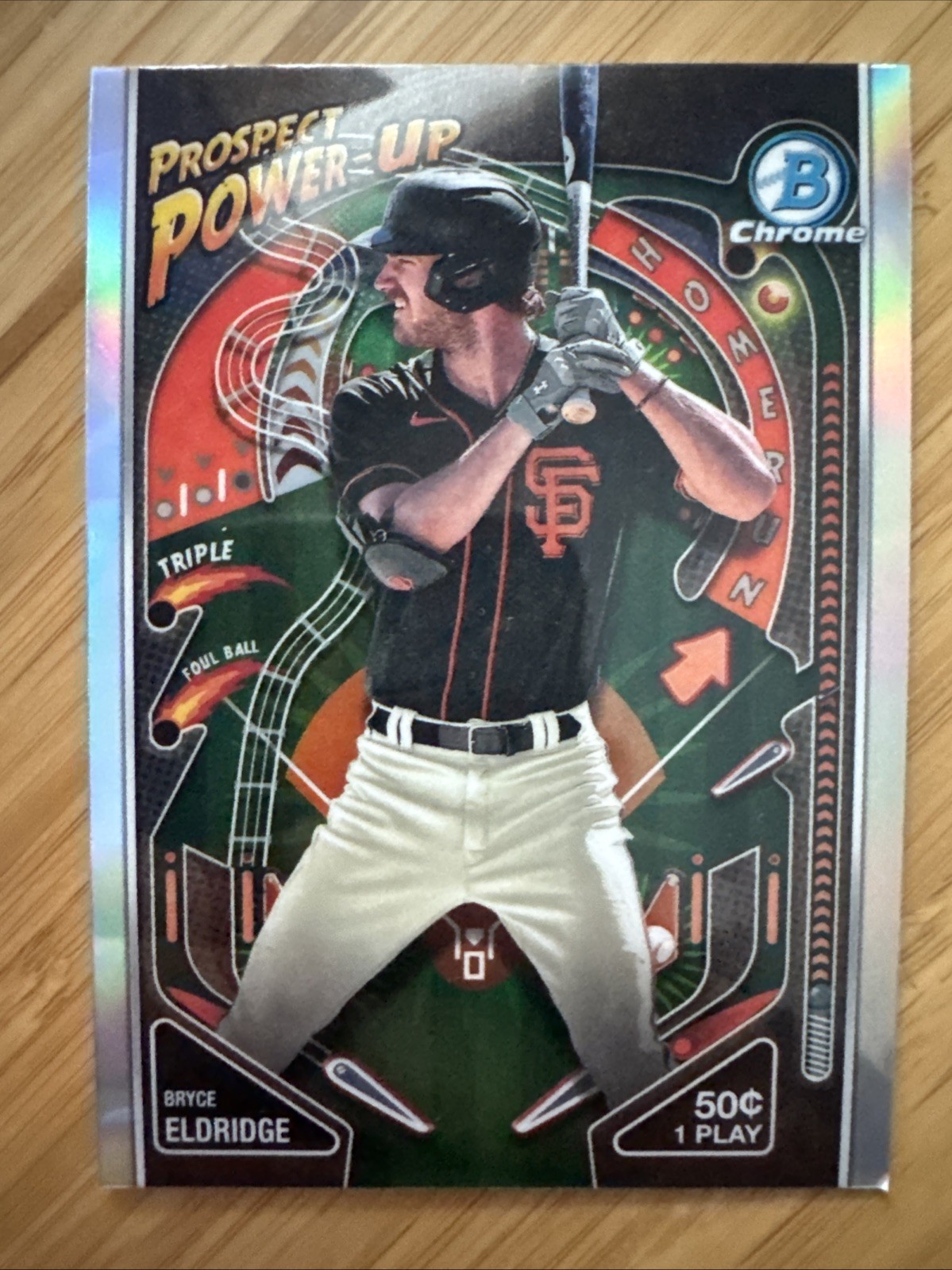 Bryce Eldridge 2024 Bowman Prospect Power-Up San Francisco Giants #PP-19