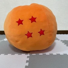 Dragon Ball Four Star Ball Cushion 35cm Taito UFO Catcher Used