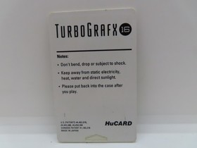 TURBOGRAFX 16 HuCARD Splatterhouse Tested