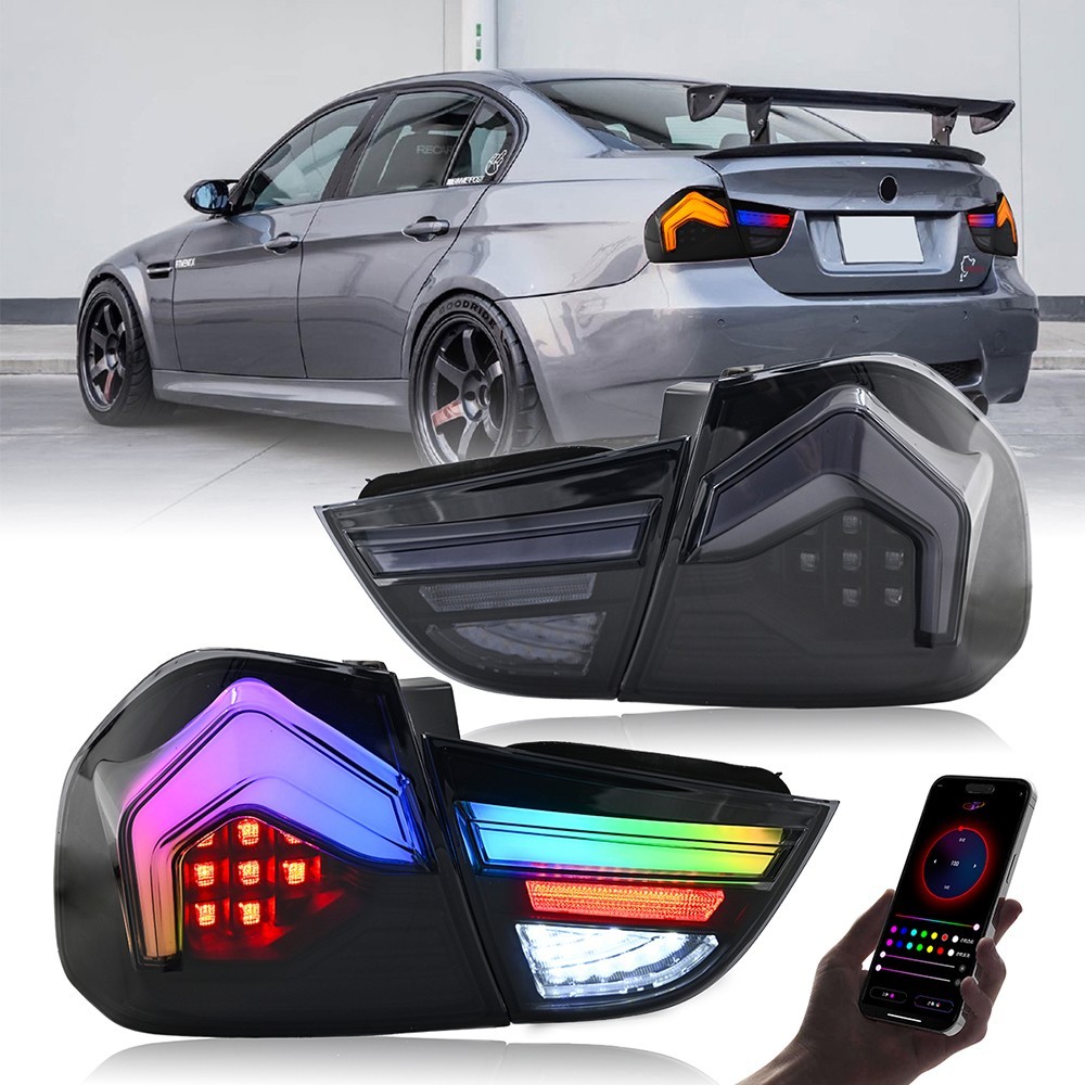  320i ツーリング 3シリーズ E90 E91 LED 右 テール RGB LED Tail Lights For BMW 3 Series E90 E91 Sedan 2009-2012 Rear