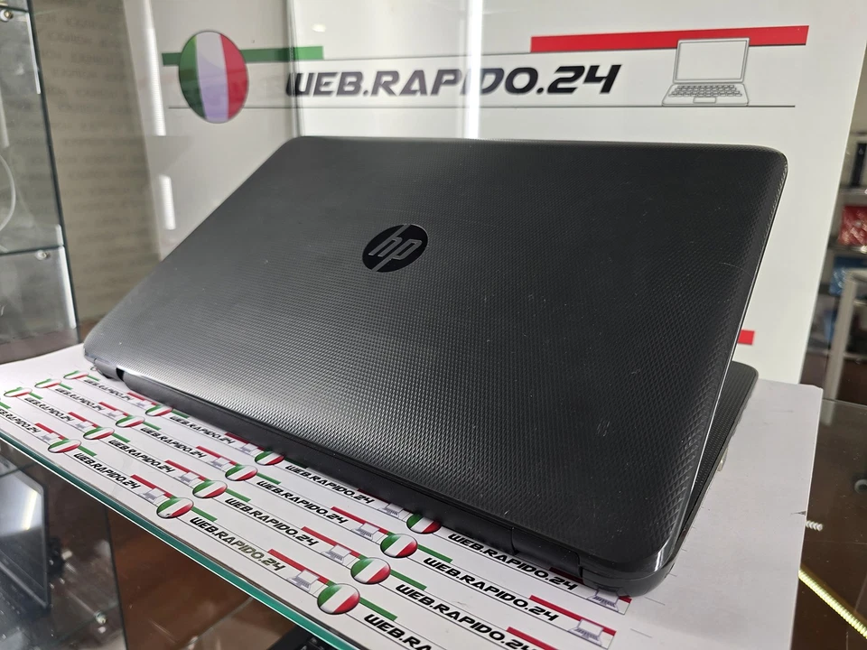 PC NOTEBOOK PORTATILE HP 250 G4 INTEL CELERON 15,6'' RAM 8GB SSD 500 GB WIN 10!  - Immagine 2 di 4