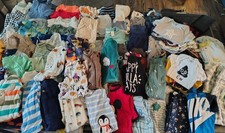 Large Lot Of 113 Baby Boy 0-3 Month Clothing Pants Shirts Sleep Sacks One Pieces