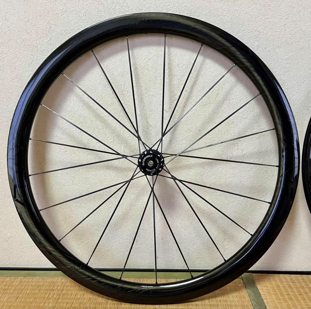 ELITEWHEELS Drive 40D （XDR） Drive 40D disc brake carbon spoke road wheelset,ceramic bearing