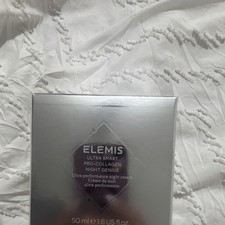 ELEMIS Pro-Collagen Ultra Smart Night Genius Cream Viso 1,6 fl oz Scad. 2028 Nuovo