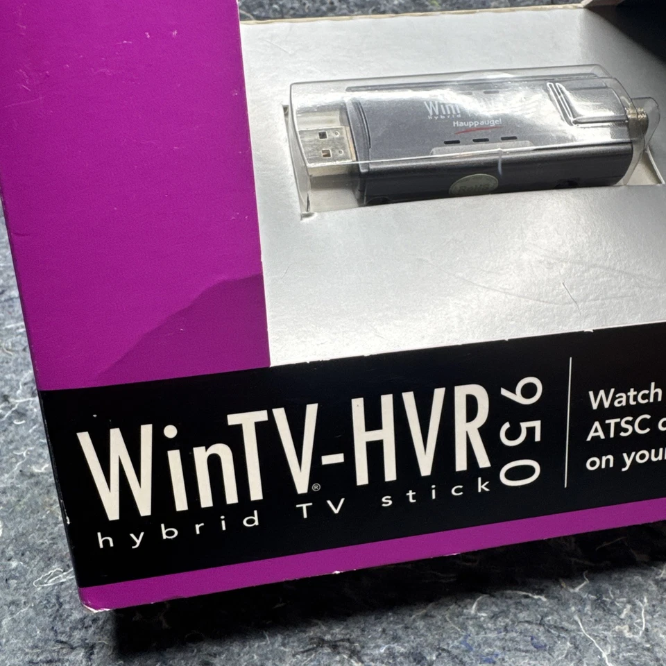 WinTV-HVR 950Q Hybrid TV Stick HDTV Clear QAM Digital USB Tuner NIB - Image 3 of 4