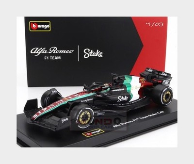 Miniature F1 Alfa Romeo C43 #77 Bottas - Spark 1/18 Monza 2023 - Boîtier