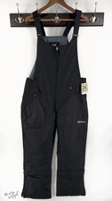 Arctix Snow Bib Overalls Women's XL Black Insulated Ski Snowboard NWT